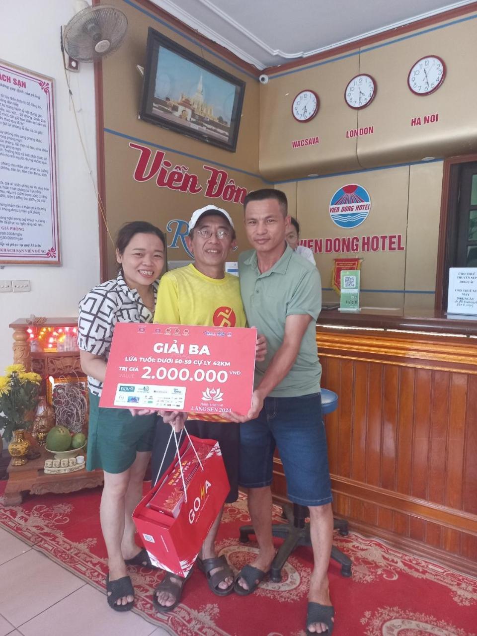 Khach San Vien Dong Otel Cửa Lò Dış mekan fotoğraf
